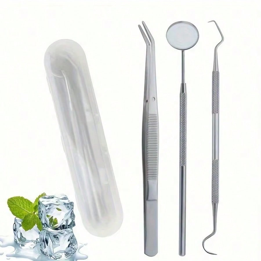 Teeth Whitening Kit - Kit d'hygiène dentaire professionnel en acier