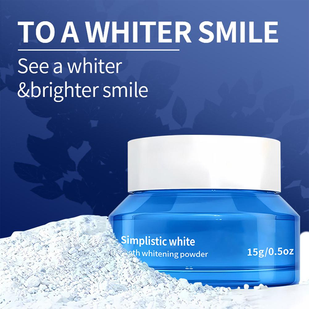 Teeth Whitening Near Me - Poudre blanchissante simplifiée pour les dents,