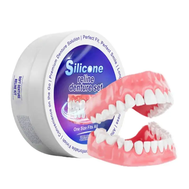 Teeth Whitening Kit - Ensemble de prothèses dentaires en Silicone,