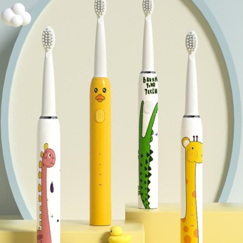 Teeth Whitening Kit - Brosse à dents électrique pour enfants,