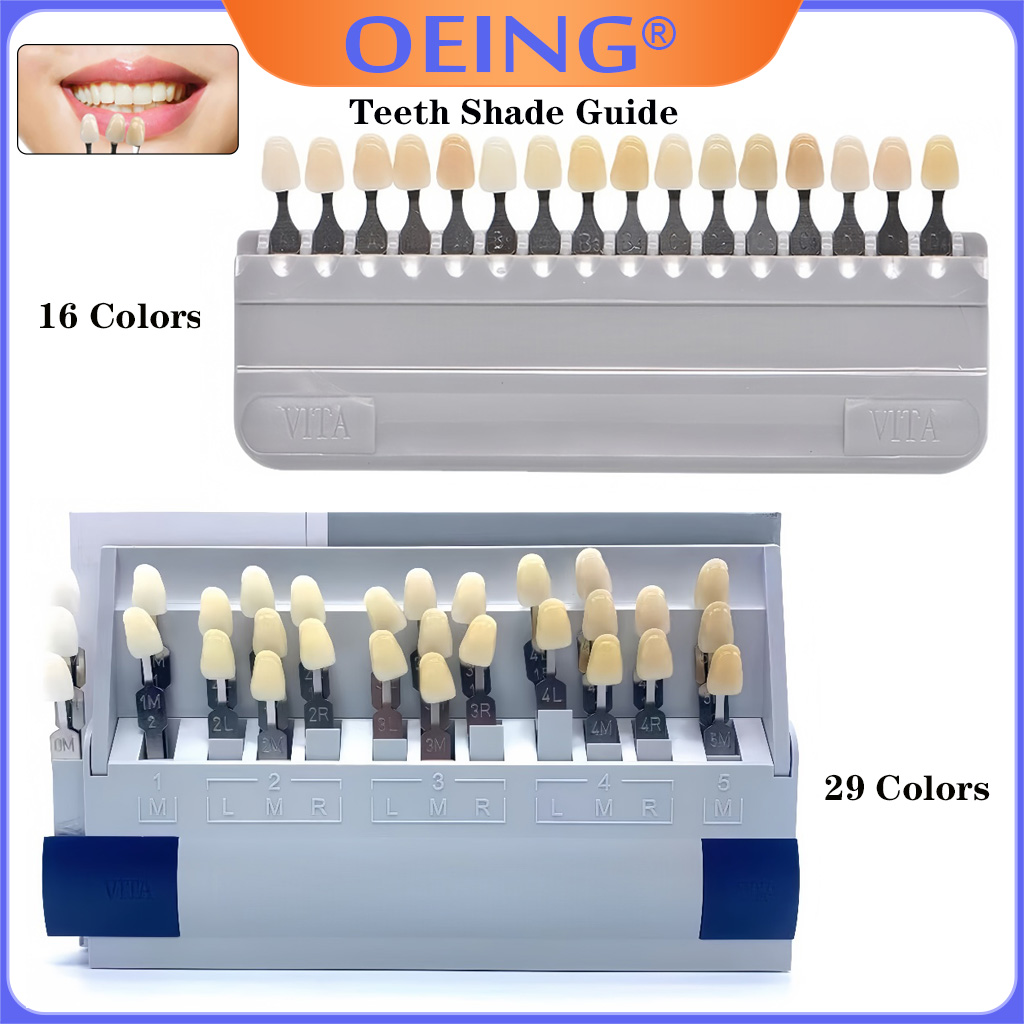 Teeth Whitening Kit - Guide d'ombre dentaire en céramique VITAPAN,