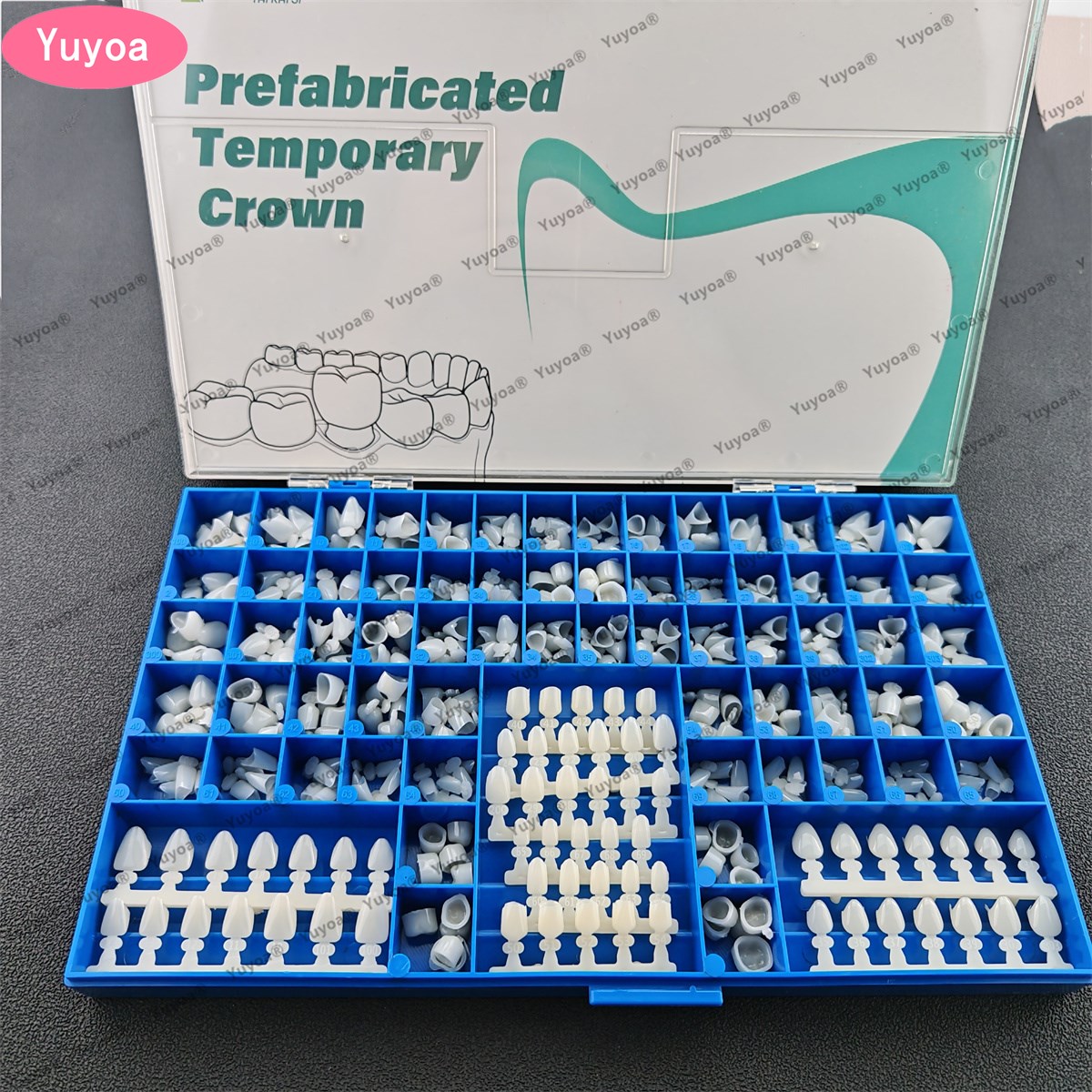Teeth Whitening Moulds - 1 ensemble de molaires dentaires prémolares,