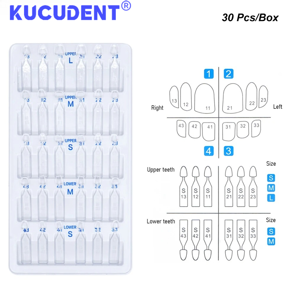 Teeth Whitening Moulds - Kit de moules pour facettes dentaires,