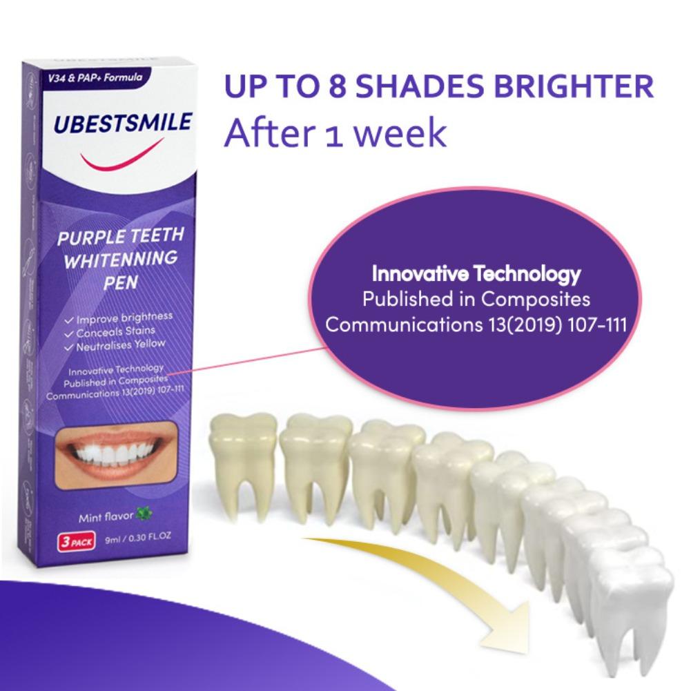 UBESTSMILE V34&PAP+ Formula Pu - Teeth Whitening Pens avis et prix