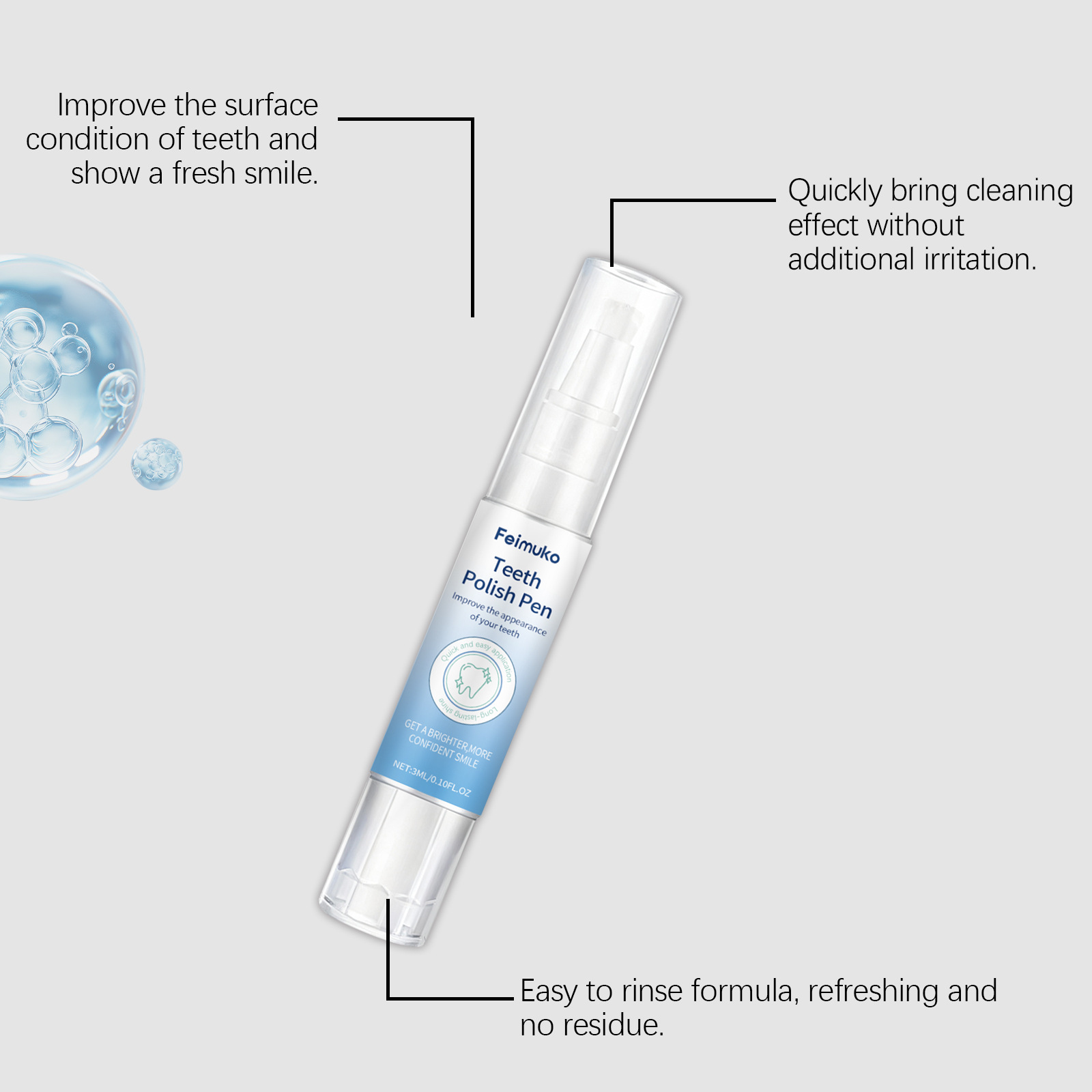 Peinture blanchissante pour le - Teeth Whitening Pens avis et prix